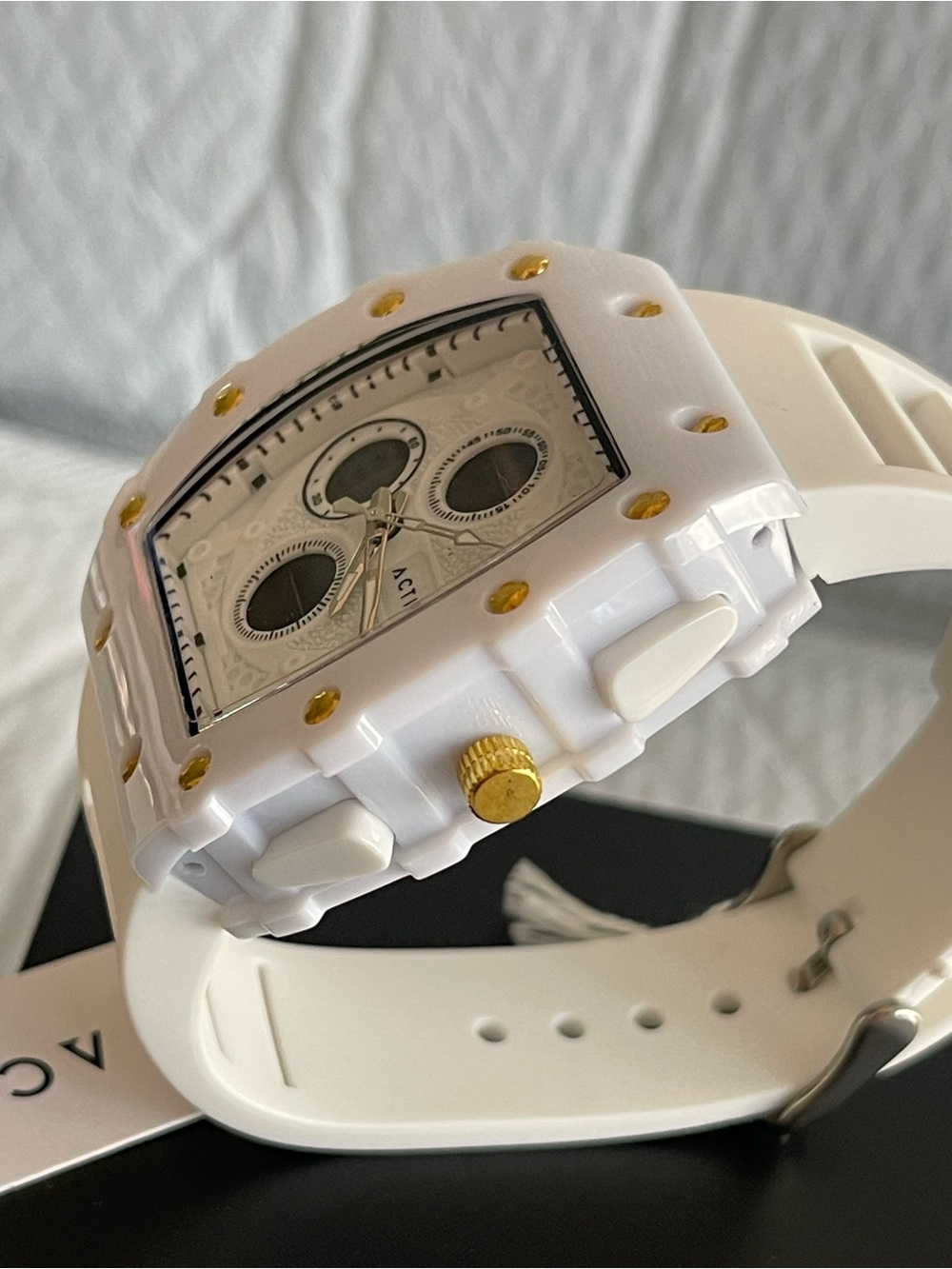 Activa X Invicta Digital Essentials Men's Watch - 42.8mm, White new - Picture 8 of 12